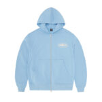 Corteiz Island Blue Zipper Hoodie